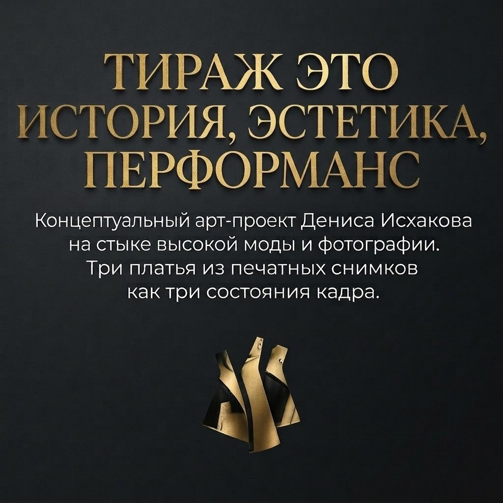 Начало ТИРАЖ. Портретный и репортажный фотограф в Москве Денис Исхаков