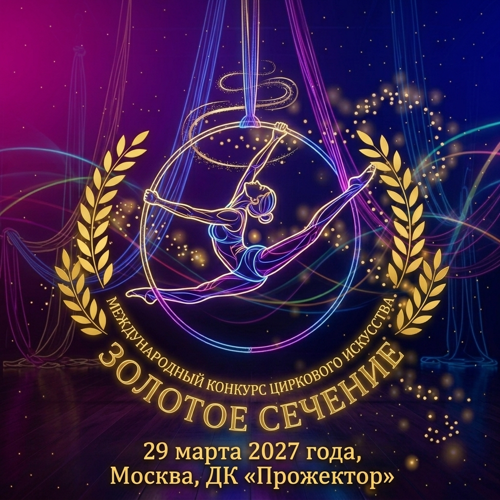 29 марта 2027 — «Золотое сечение». Международный конкурс циркового искусства. Золотые фестивали