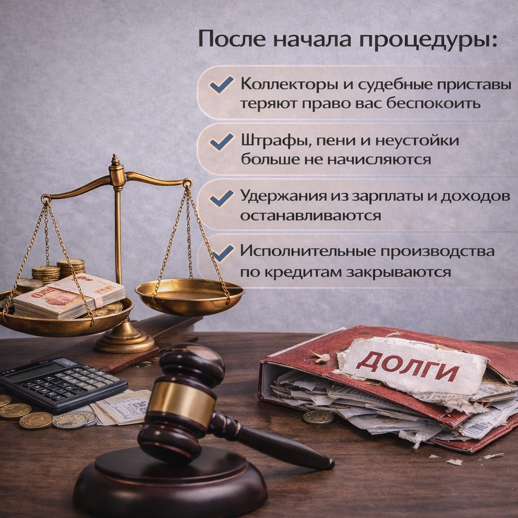 Списание долгов онлайн. Банкротство под ключ