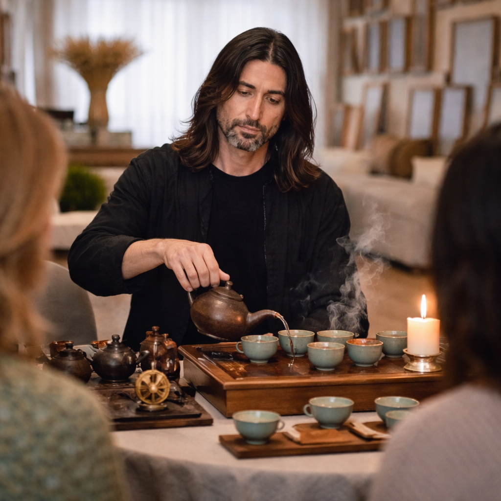 Женский арт-ретрит и чайная церемония в Москве - поселок художников Сокол