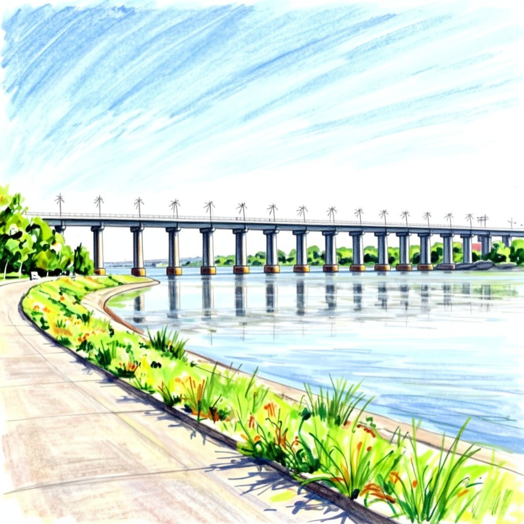 Небольшой остров, усыпанный соснами и скалами, посреди спокойной воды. Тихо, свежо. Людей нет — только природа.