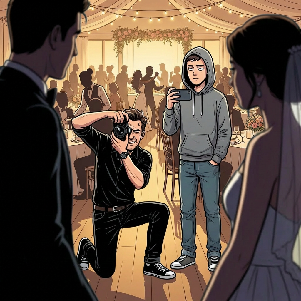 Почему профессиональный фотограф это лучше чем друг с iphone. Свадебный фотограф Сергей Колбинский