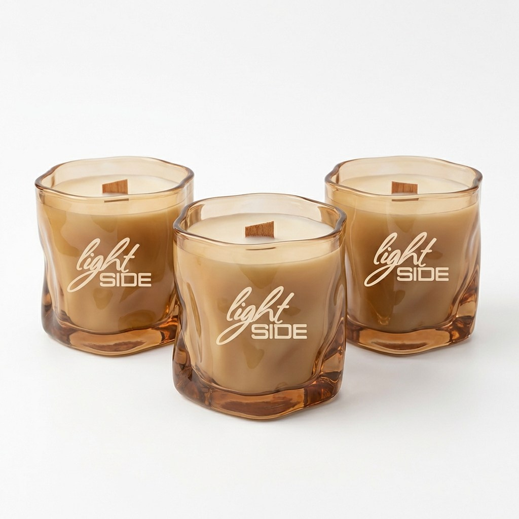 Свечи в для индивидуальных и контрактных заказов, брендов, тиражей, нейтральный дизайн