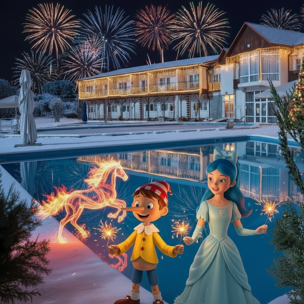 Термальный источник, отель Золотой ключик