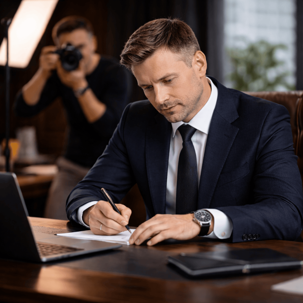 Бизнес портрет. Бизнес фотограф в Москве Алексей Кознев