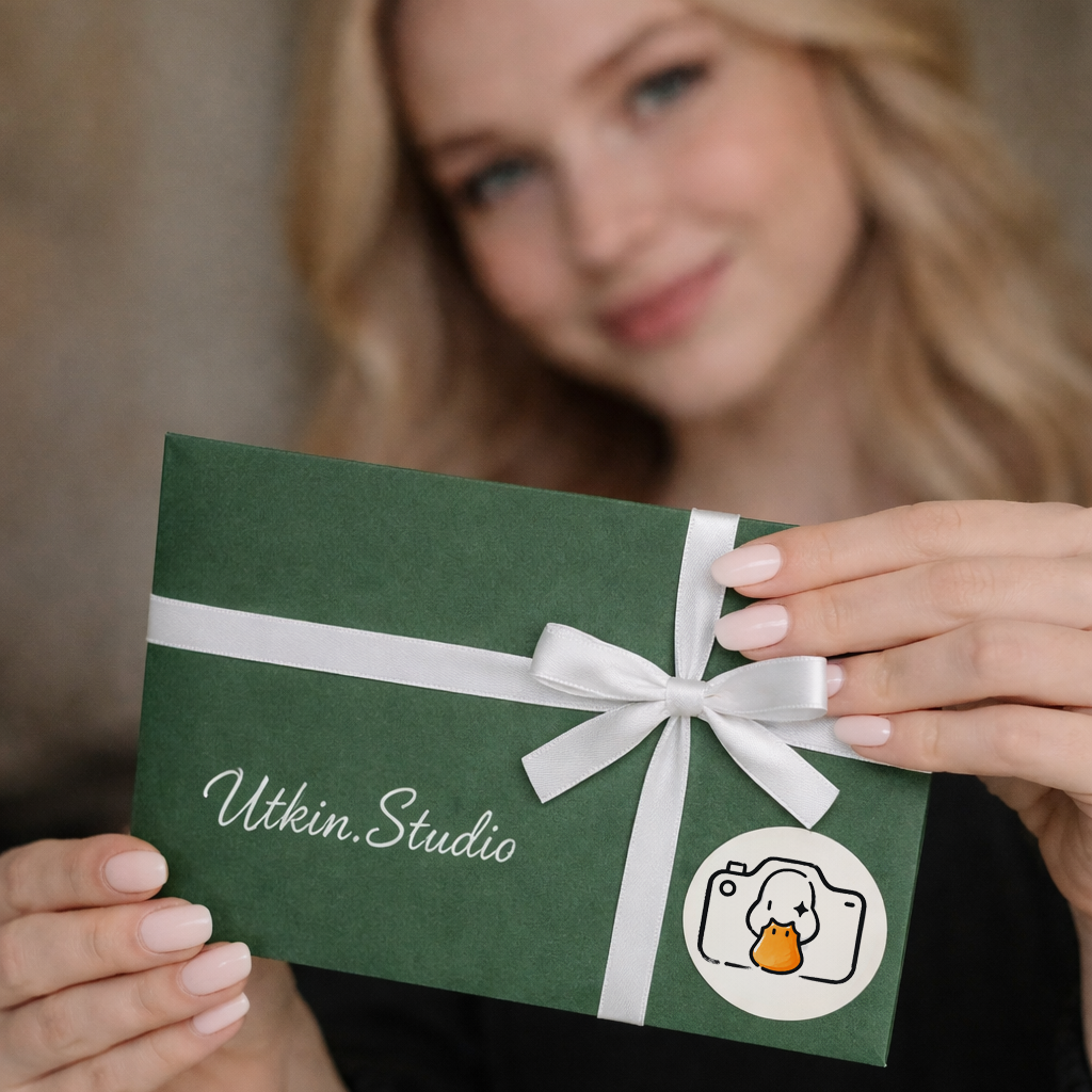 Сертификат на фотосессию в Москве