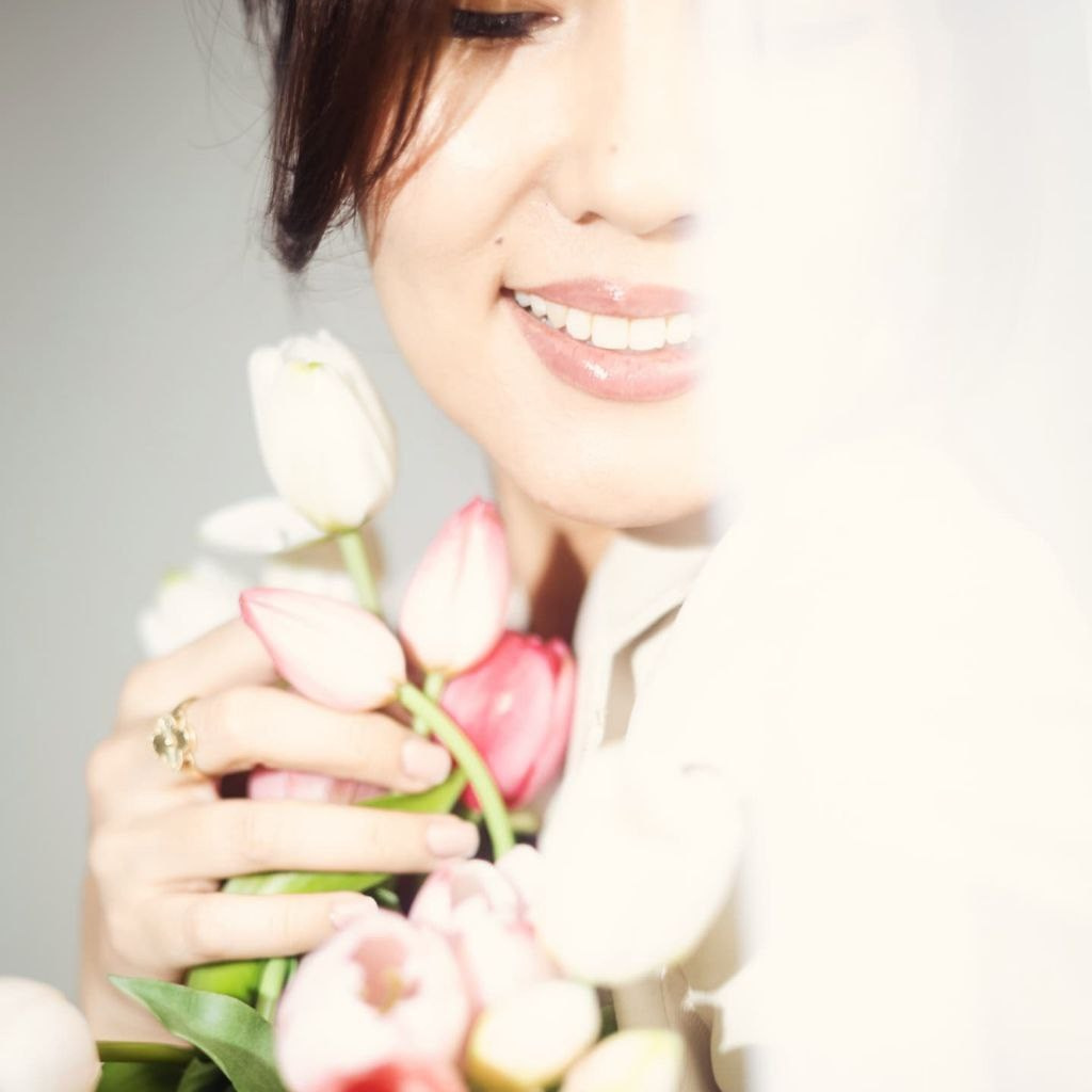 Фотосессия в студии для контента в соц сети