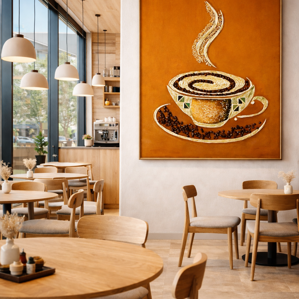 картина чашка кофе, картина утренний кофе, картина для кофейни, кофейная картина в интерьер, coffee wall art, картина для кафе, декор кофейни, арт с кофе, интерьерная картина кофе, купить картину кофе.