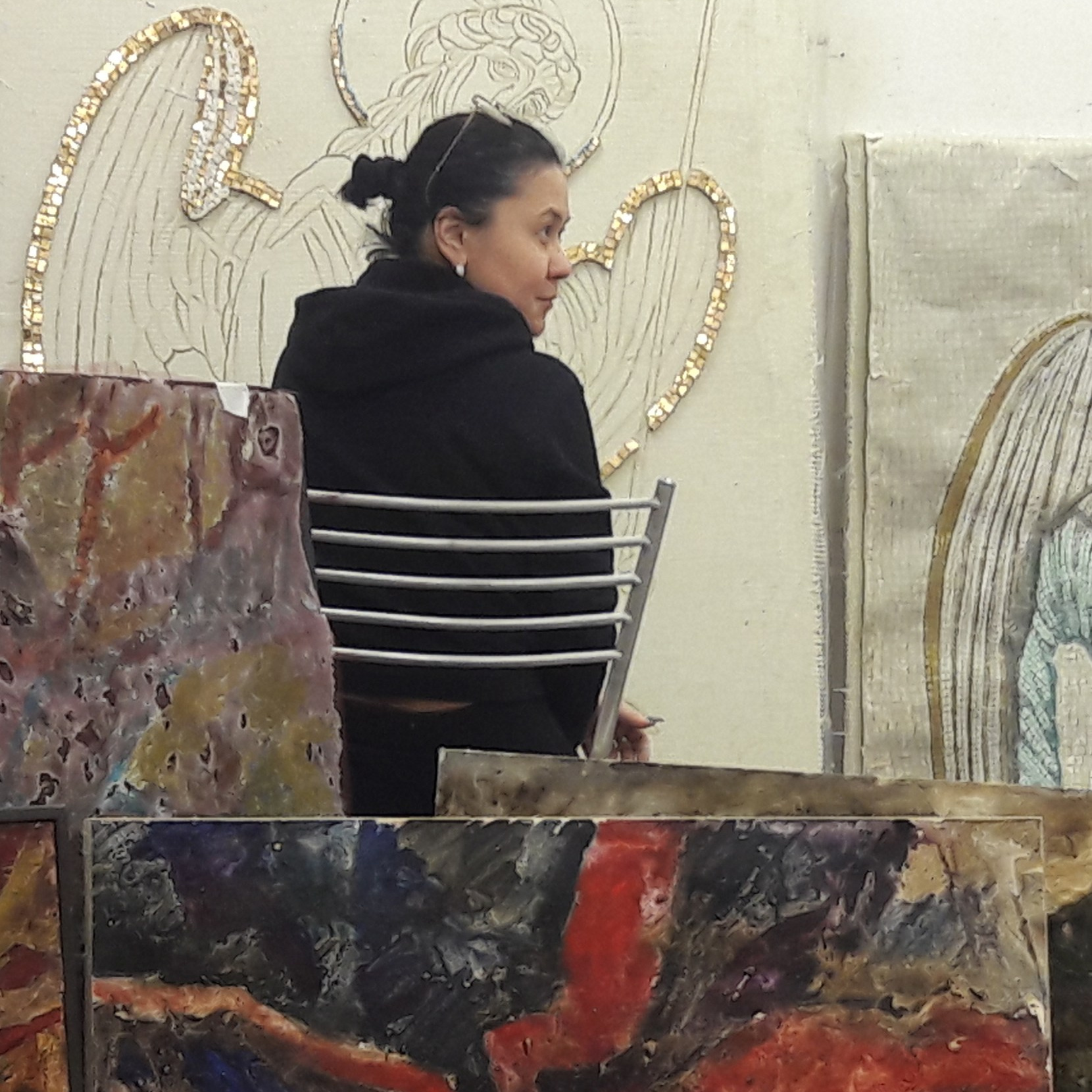 Выставка «Дом Мой будет в нем построен». Ефремова Ольга. Художник