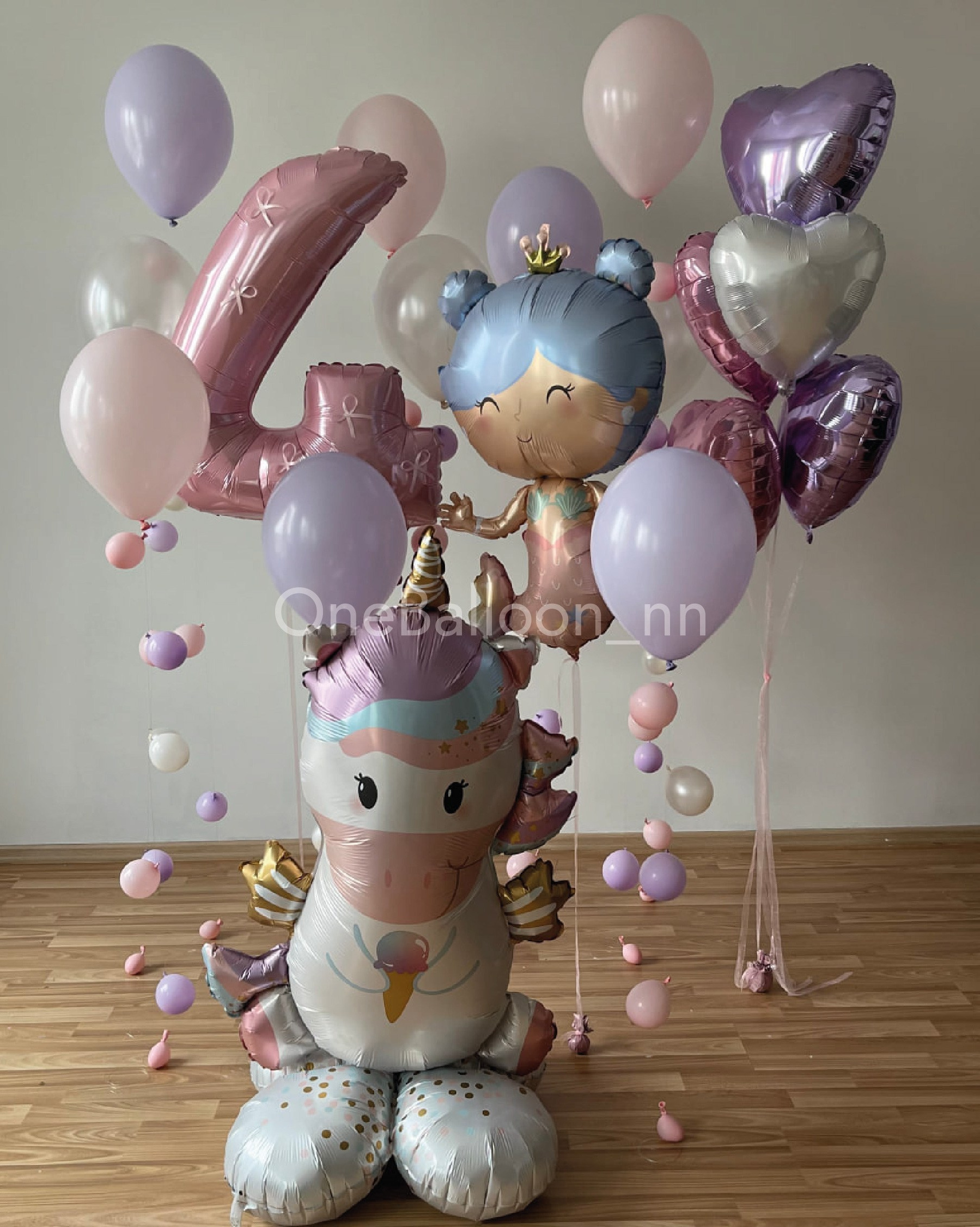 Воздушные шарики для девочки. One Balloon Воздушные и гелиевые шары Фотозоны Нижний Новгород
