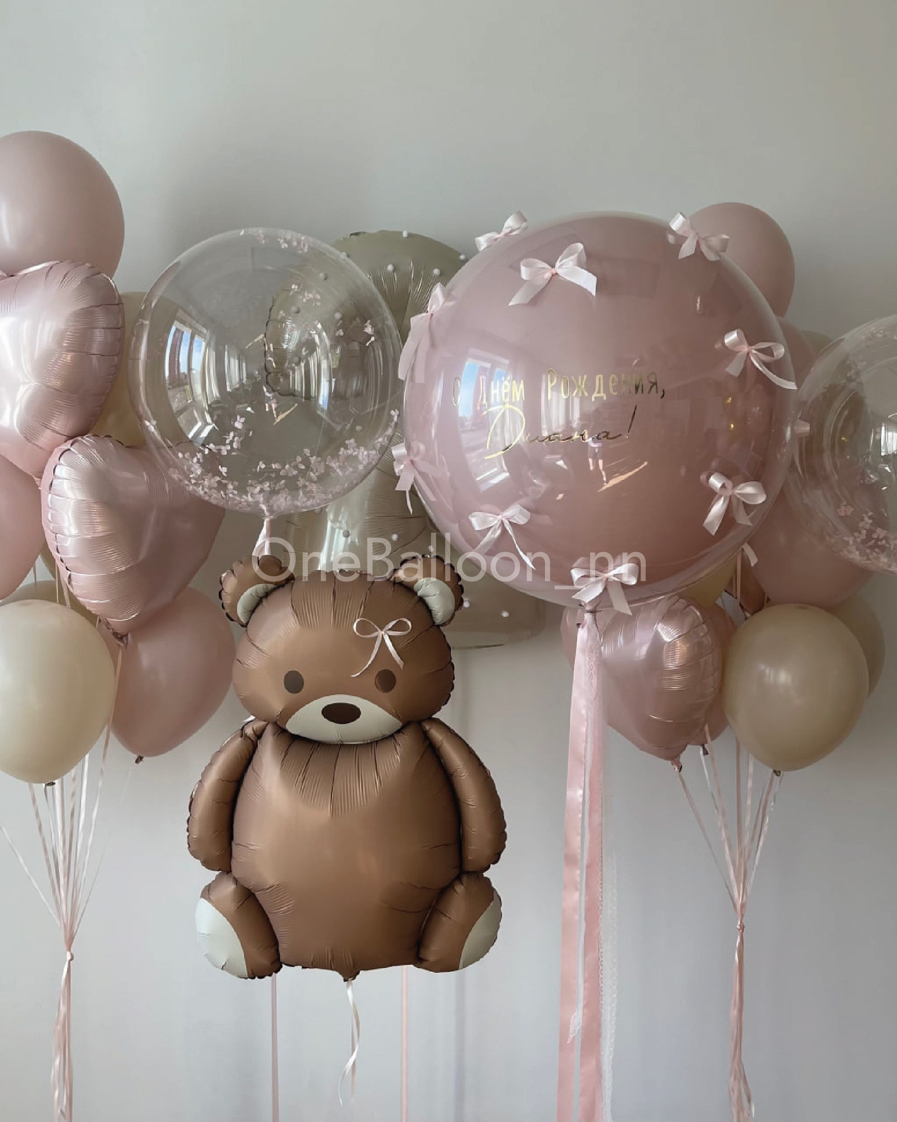 Воздушные шарики для девочки. One Balloon Воздушные и гелиевые шары Фотозоны Нижний Новгород