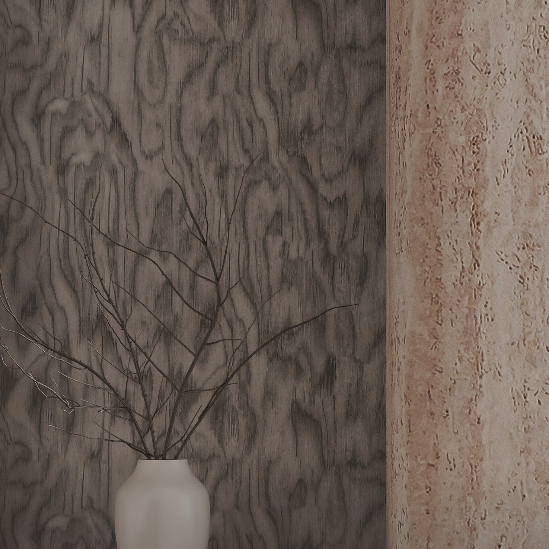 Гибкий Камень. Бамбуковые панели. L. Deco интерьерный салон. Краски/обои/лепной декор