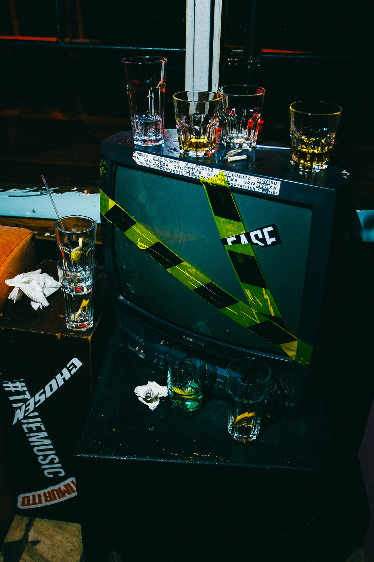 Клубный натюрморт. Фотограф Паша Максимов