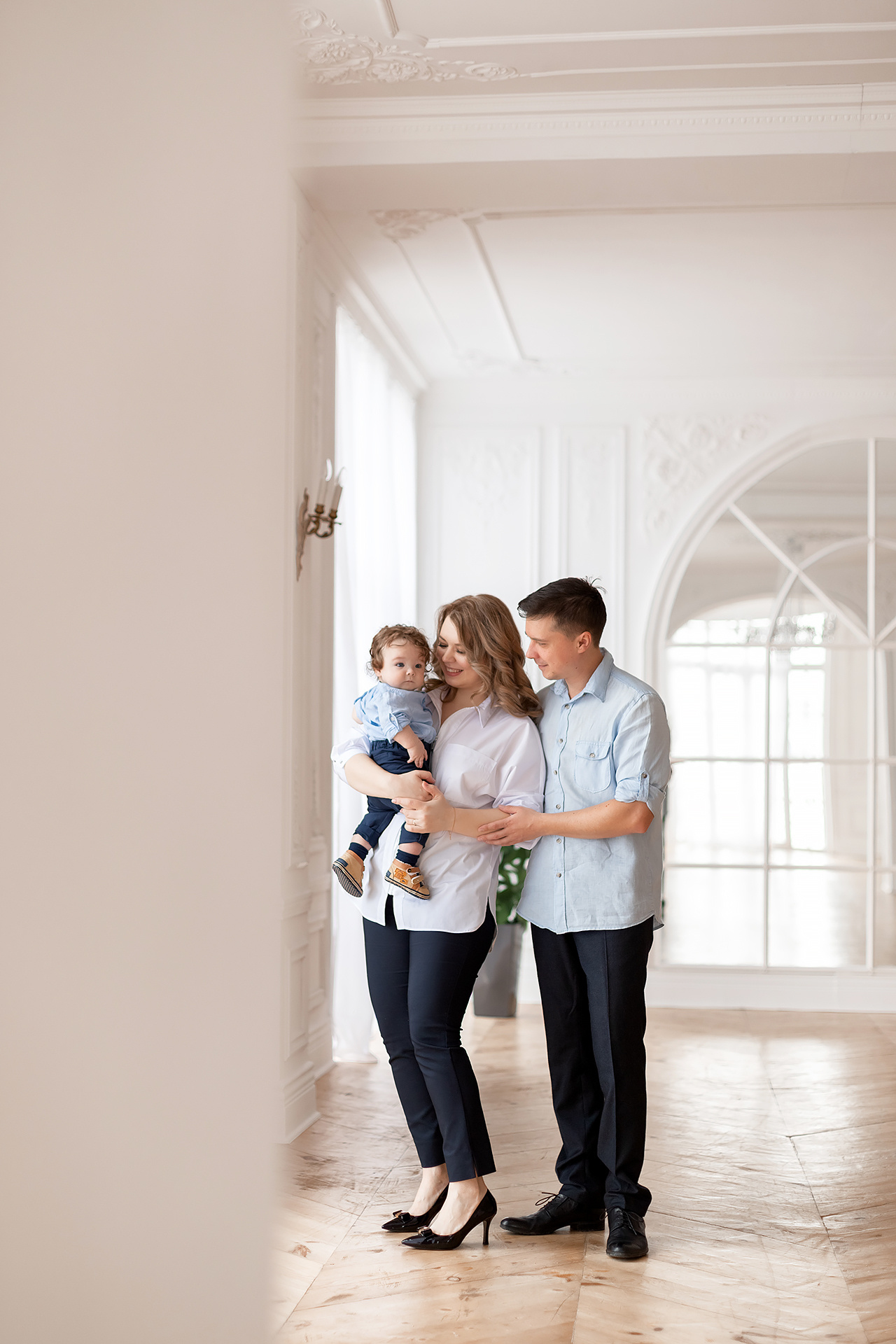 Семейная и детская фотосессия в студии. Семейный фотограф в Санкт-Петербурге Анастасия Нечаева