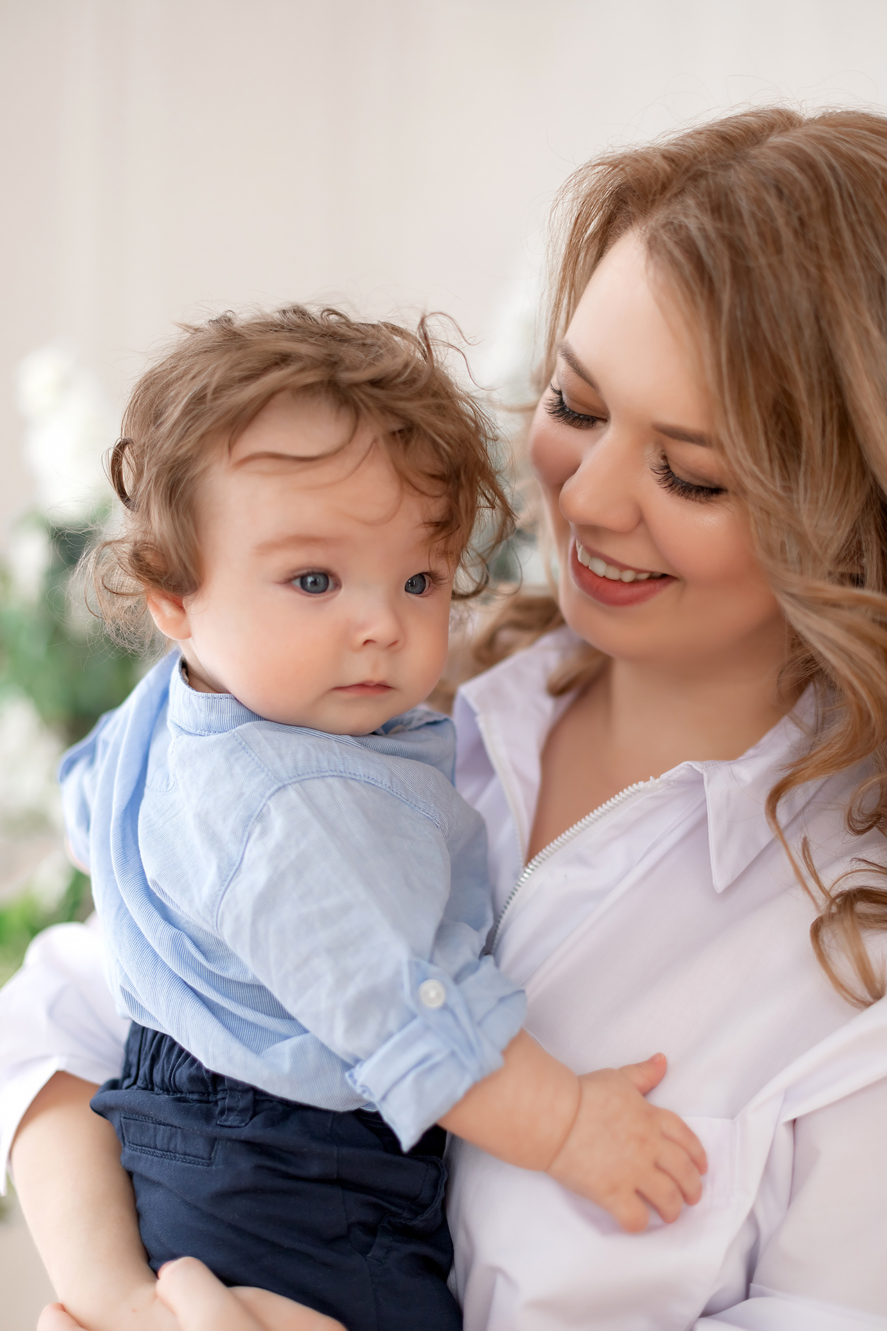 Семейная и детская фотосессия в студии. Семейный фотограф в Санкт-Петербурге Анастасия Нечаева