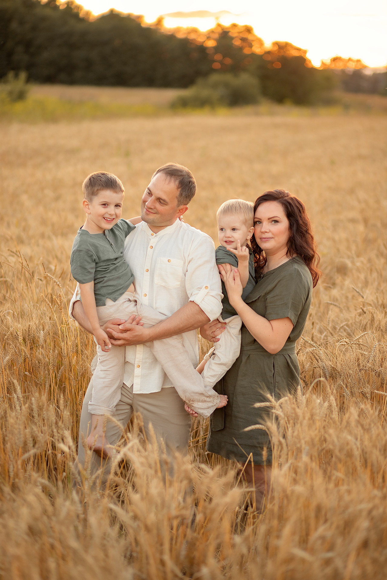 Пшеничные истории. Семейный фотограф в Санкт-Петербурге Анастасия Нечаева