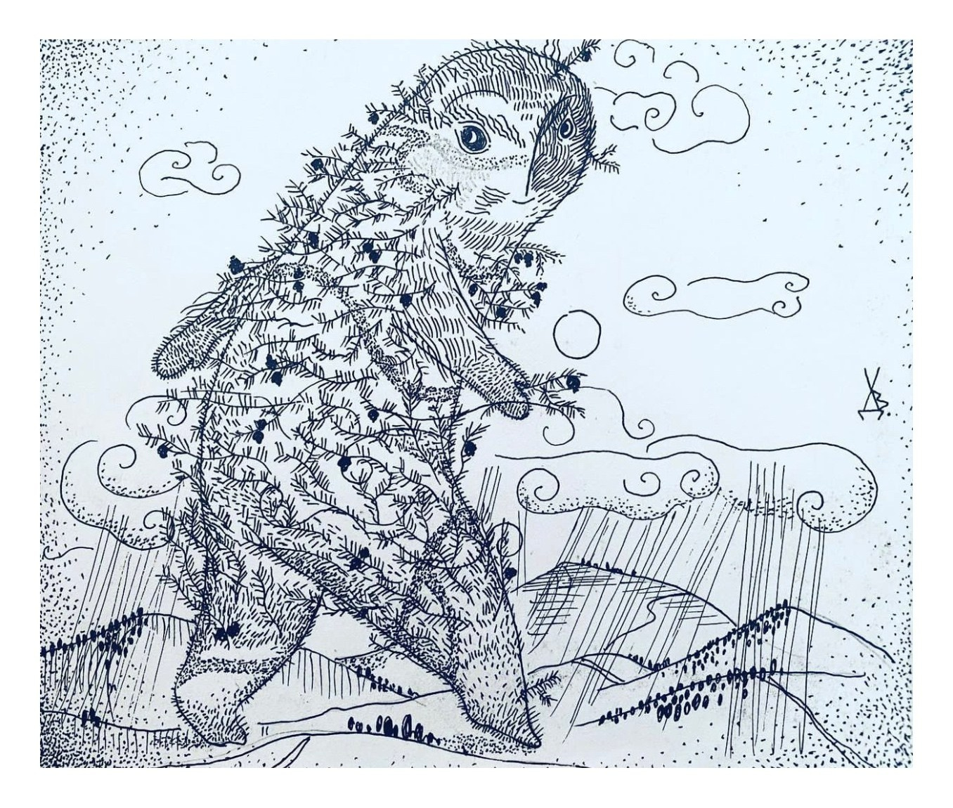 Графика. Донбай Василиса художник