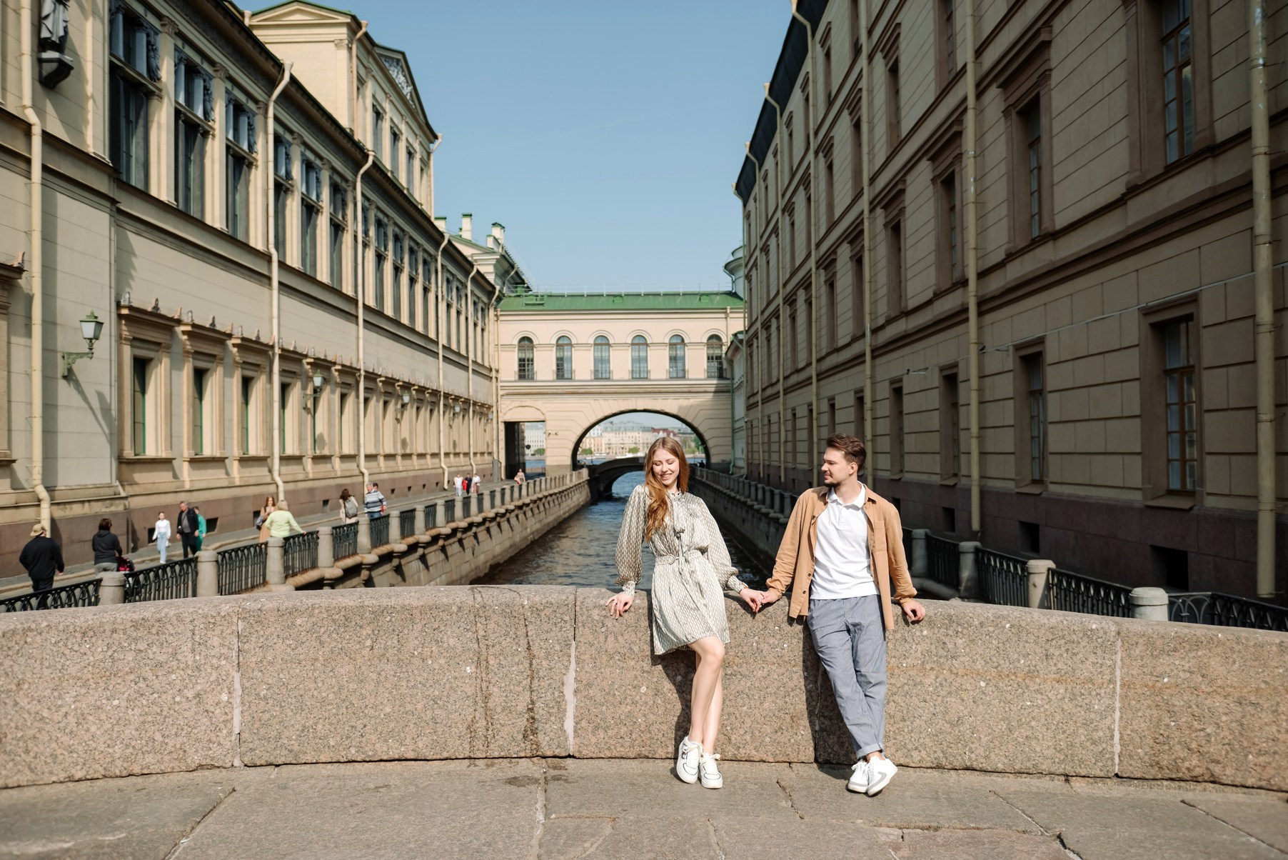 Фотосессия с парнем в городе СПб
