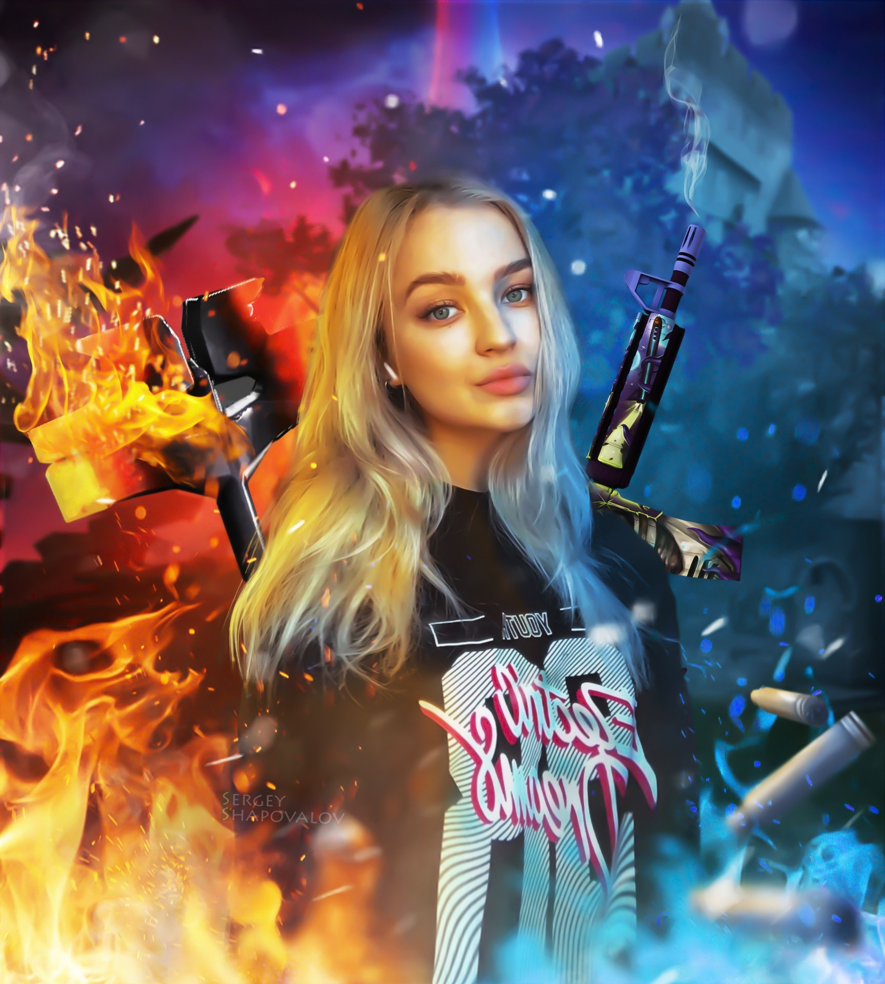 Обработка. Sergey Shapovalov, фотограф, видеограф, графический дизайнер, монтажер