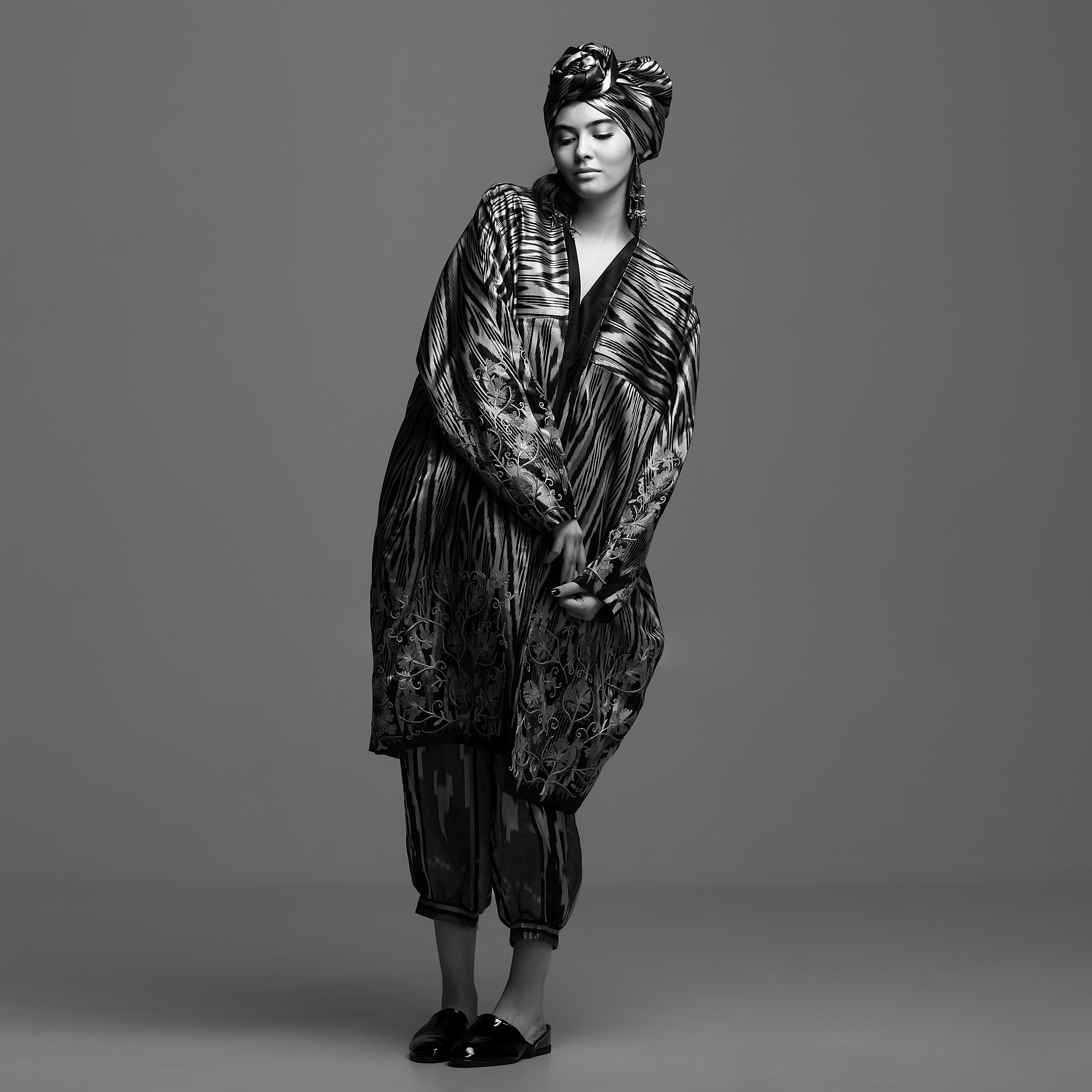 Mursak — fashion-съёмка коллекции в этническом стиле, Алматы