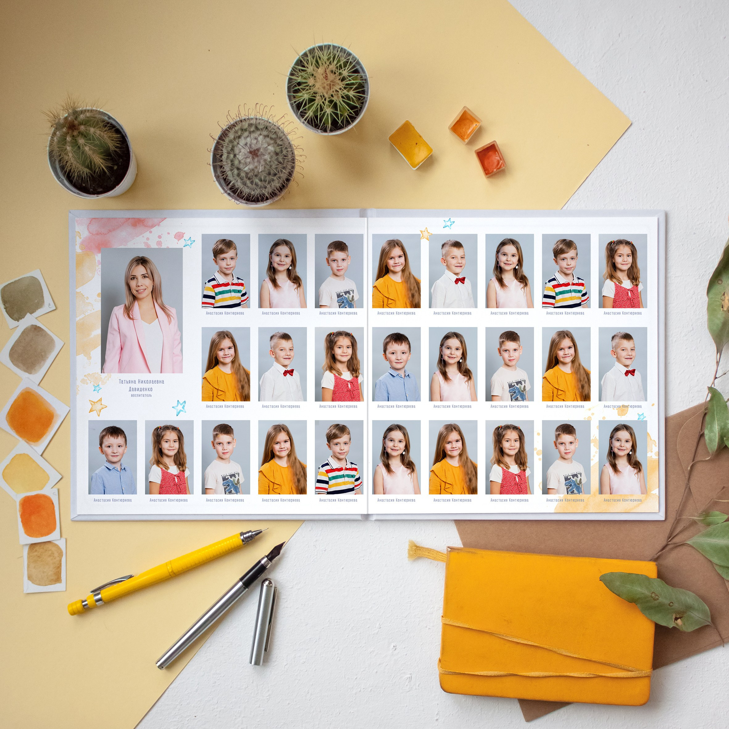 Дизайн «Зайки». Выпускные альбомы в Новосибирске фотограф Надежда Ефремова