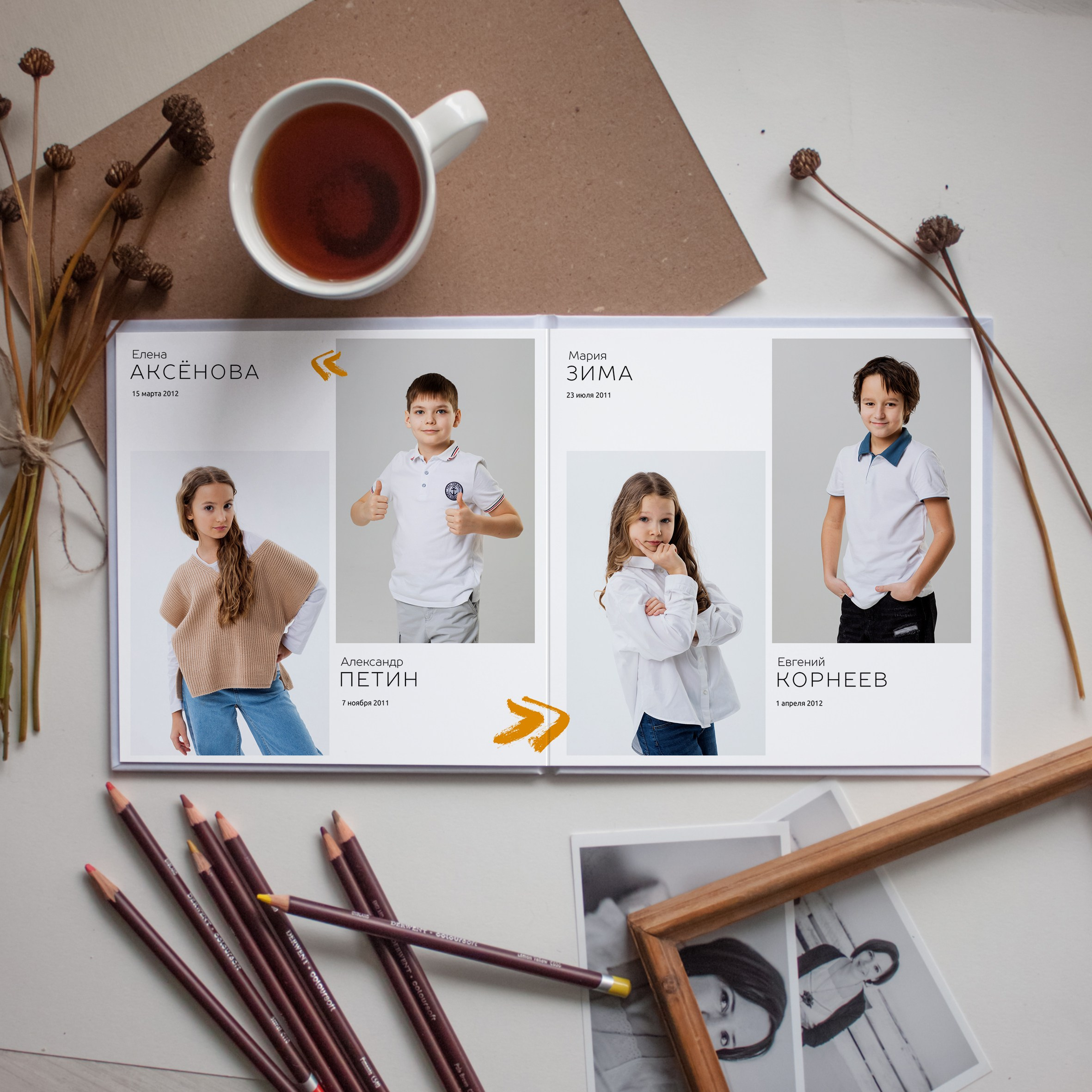 Дизайн «Лайт». Выпускные альбомы в Новосибирске фотограф Надежда Ефремова