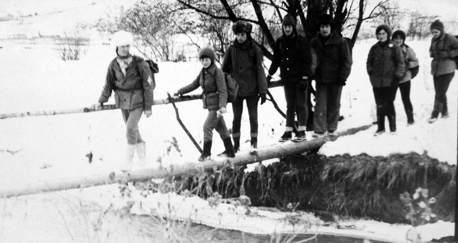 Бригантина 76 на гастролях (1976). Фотограф Эдуард Алмадаков