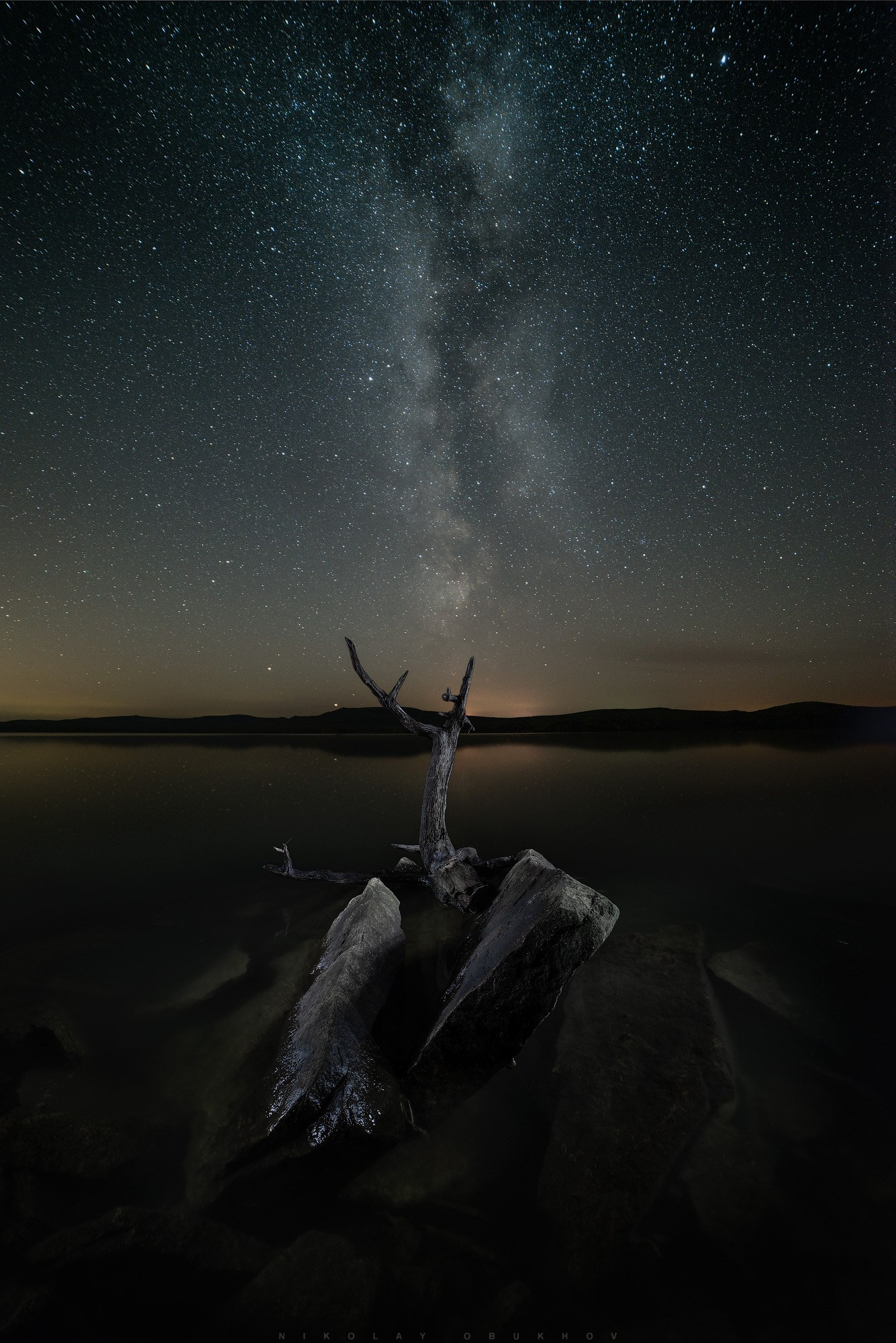 Фотосъемка Млечного Пути осенью в средних широтах. Автор: Николай Обухов.