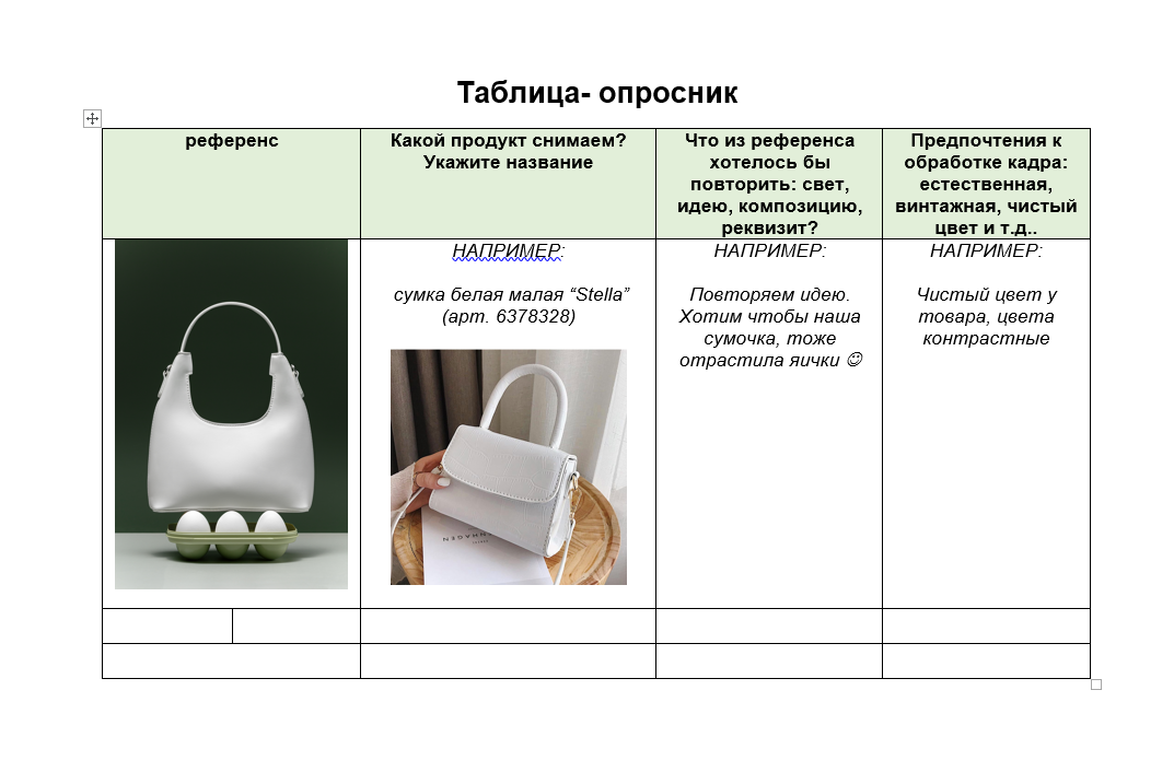 ТРИ ВОПРОСА, КОТОРЫЕ НУЖНО ОБСУДИТЬ С БРЕНДОМ, ДО НАЧАЛА РАБОТЫ, ПРЕДМЕТНОГО ФОТОГРАФА. Сайт предметного фотографа Белоусовой Анны