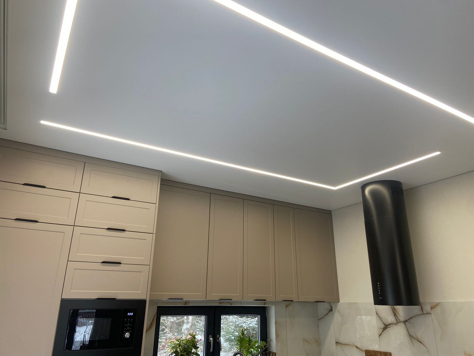 Потолки по материалу. Портфолио