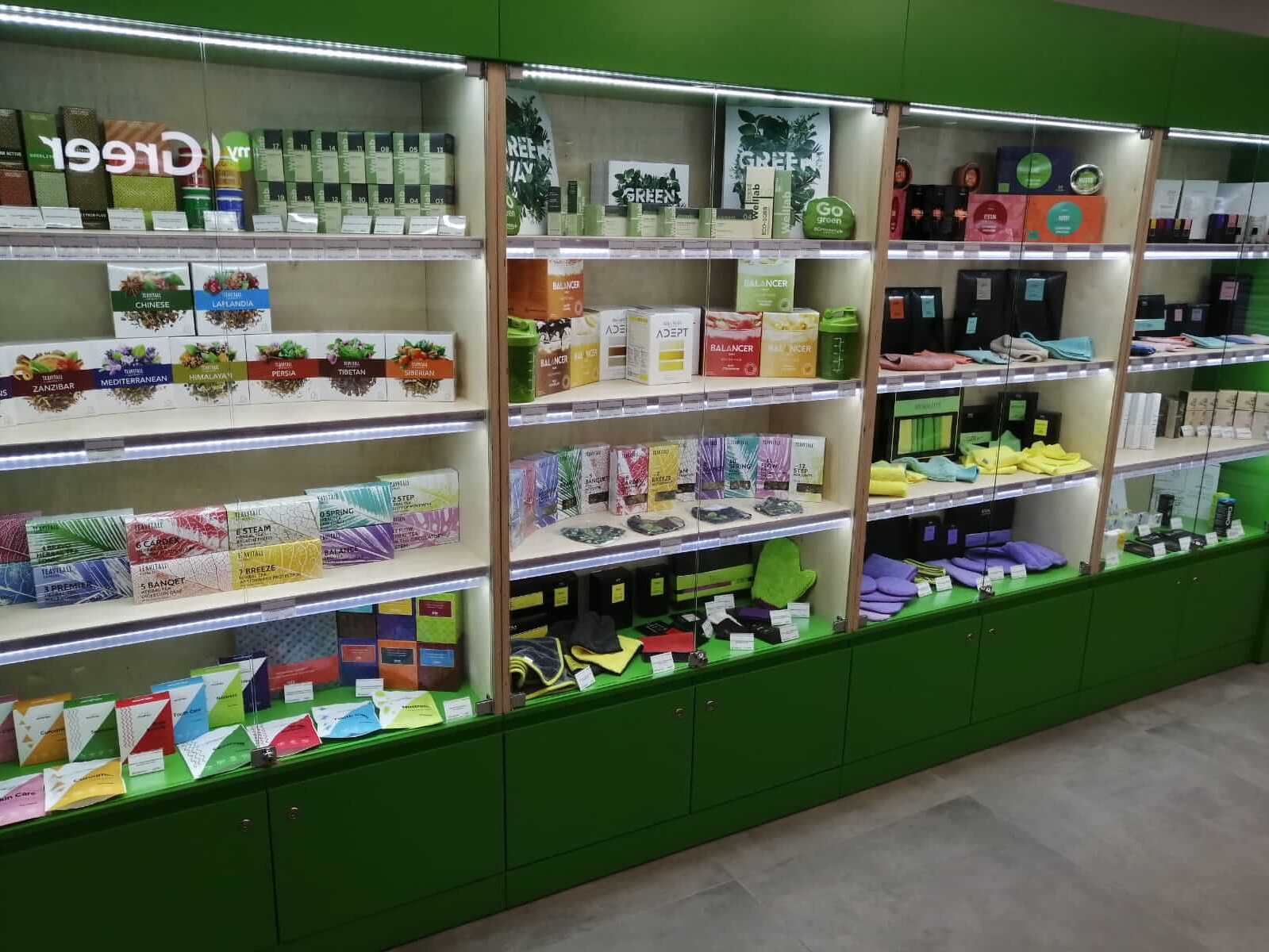 Витрина товаров  офиса Гринвей РЦ № 978