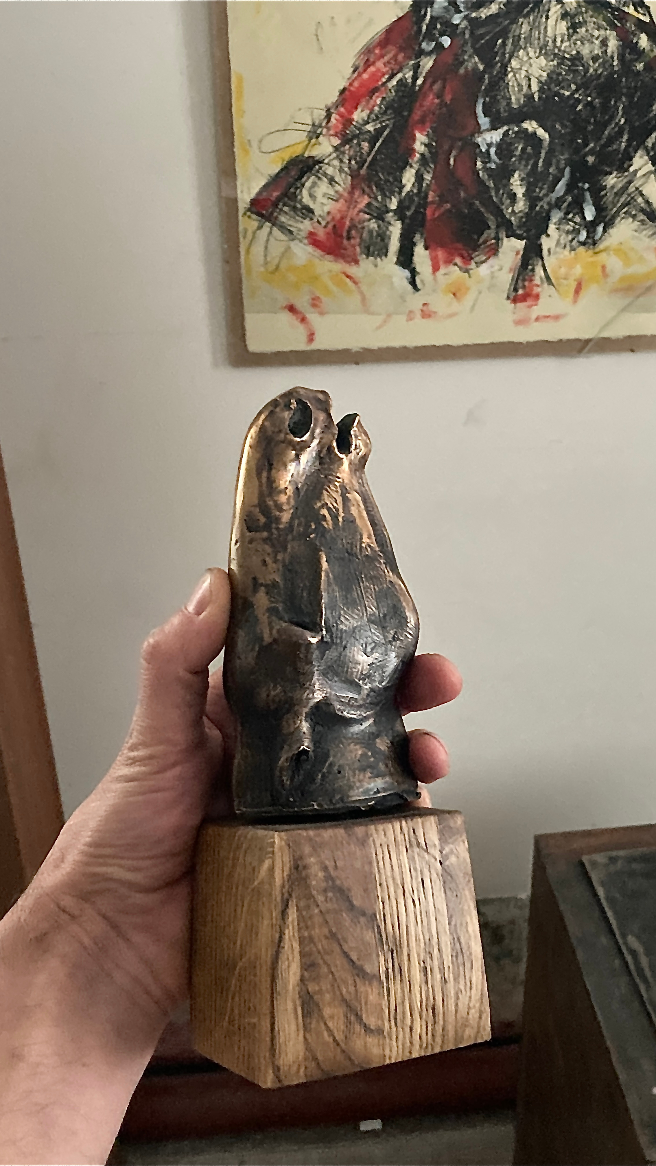 Неожиданный взгляд!. Sculptor Aleksei Dmitriev