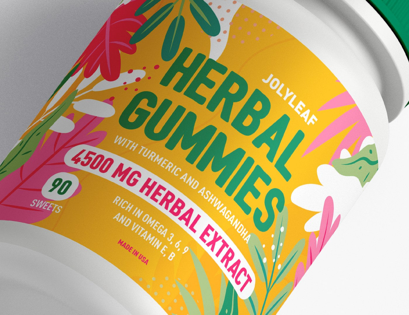 Этикетка Herbal gummies