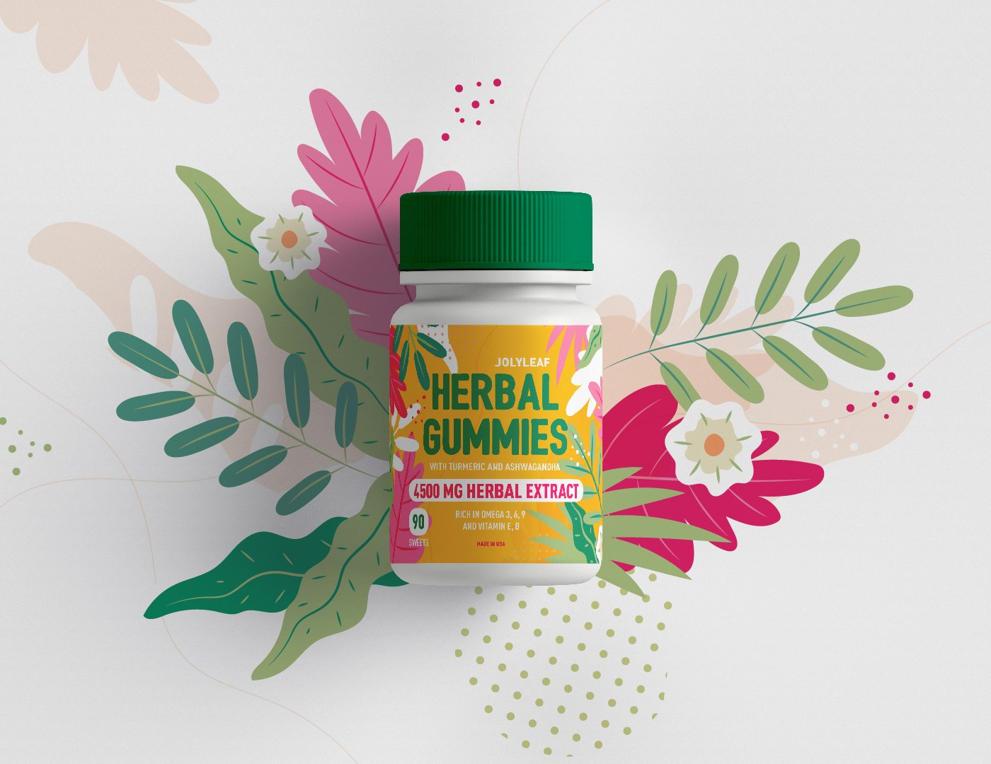 Этикетка Herbal gummies