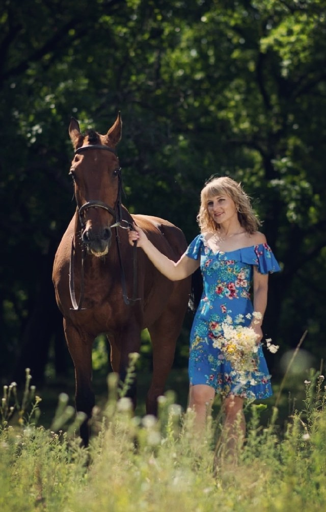 Марина и Финист. Конный фотограф в Саратове Юлия Иванова