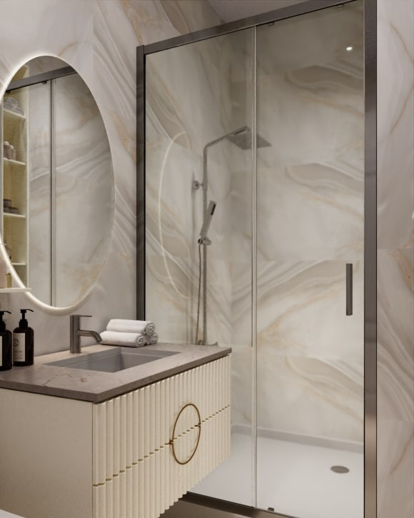 Просторная стильная двушка г. Краснодар. Батракова Наталья дизайнер интерьеров Санкт-Петербург Москва Архангель