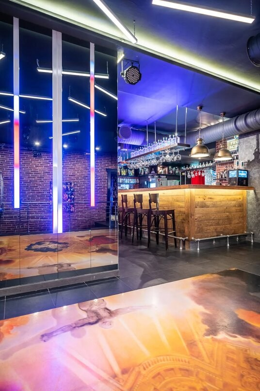 Ресторан-бар «Дали» г. Санкт-Петербург. Батракова Наталья дизайнер интерьеров Санкт-Петербург Москва Архангель