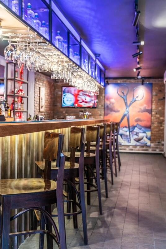 Ресторан-бар «Дали» г. Санкт-Петербург. Батракова Наталья дизайнер интерьеров Санкт-Петербург Москва Архангель