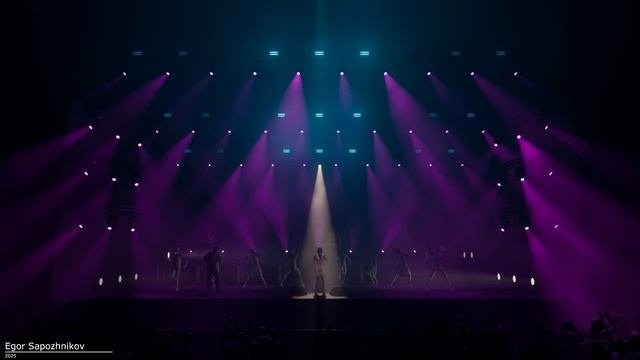 Show. Художник по свету Егор Сапожников