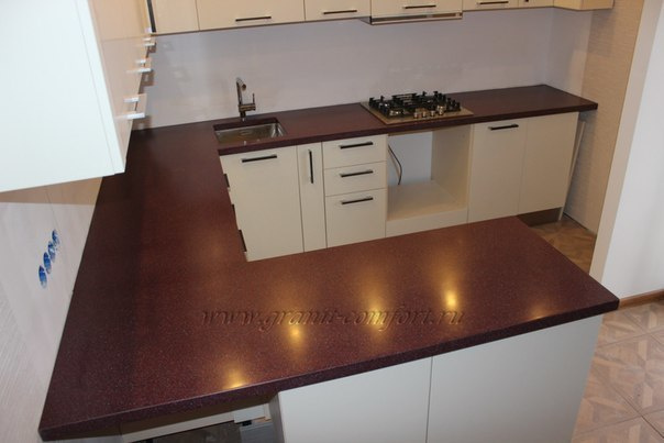 Столешницы для кухни. Гранит-Комфорт|Столешницы из искусственного камня в Перми |Пермь