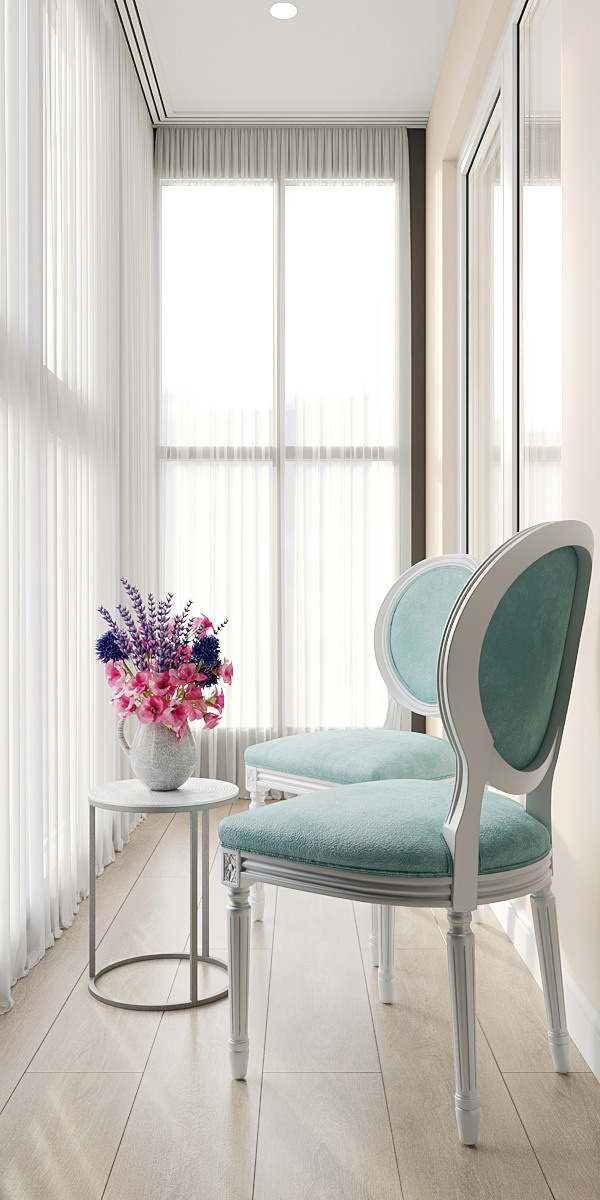 Квартира в стиле нежный прованс для атмосферной девушки. Батракова Наталья дизайнер интерьеров Санкт-Петербург Москва Архангель