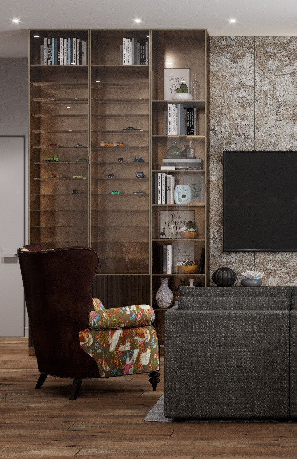 Квартира в стиле лофт для креативной пары г. Москва. Батракова Наталья дизайнер интерьеров Санкт-Петербург Москва Архангель