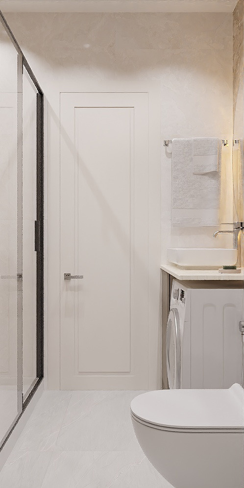 «Сдержанно-яркая» уютная квартира с двумя вариантами цветового решения. Батракова Наталья дизайнер интерьеров Санкт-Петербург Москва Архангель