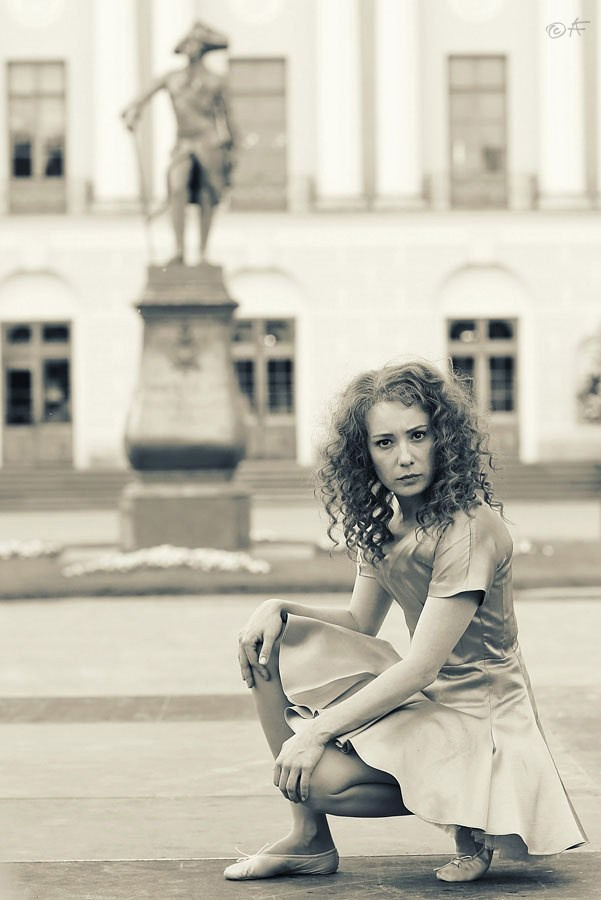 Портрет в городе/городской портрет. Фотограф Андрей Федечко