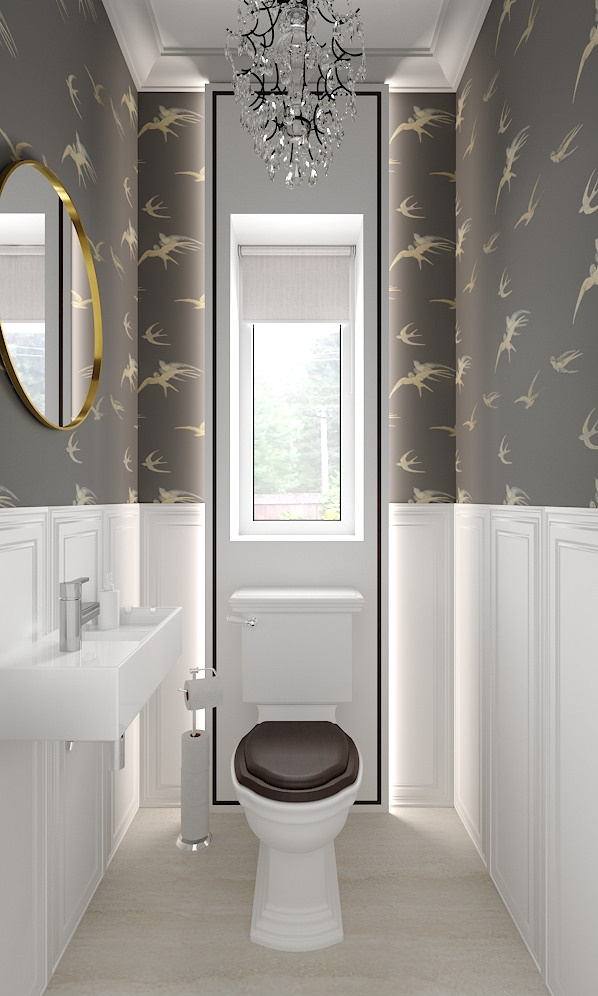 Двухэтажный дом в пригороде Красноярска. Дизайн интерьера от Дмитрия Баландина