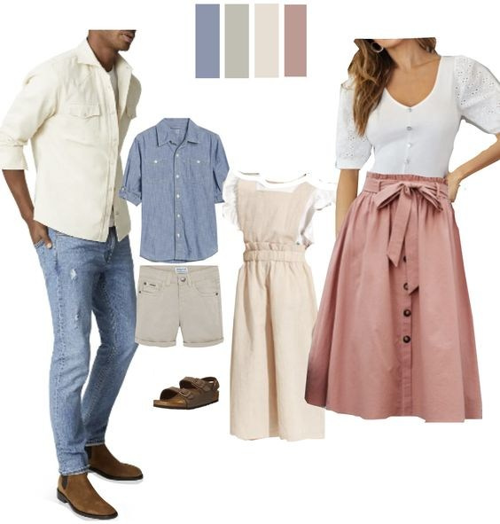 Примеры гармоничных сочетаний одежды для весенне-летних фотопрогулок. Семейный и Свадебный фотограф. Санкт-Петербург. Пушкин