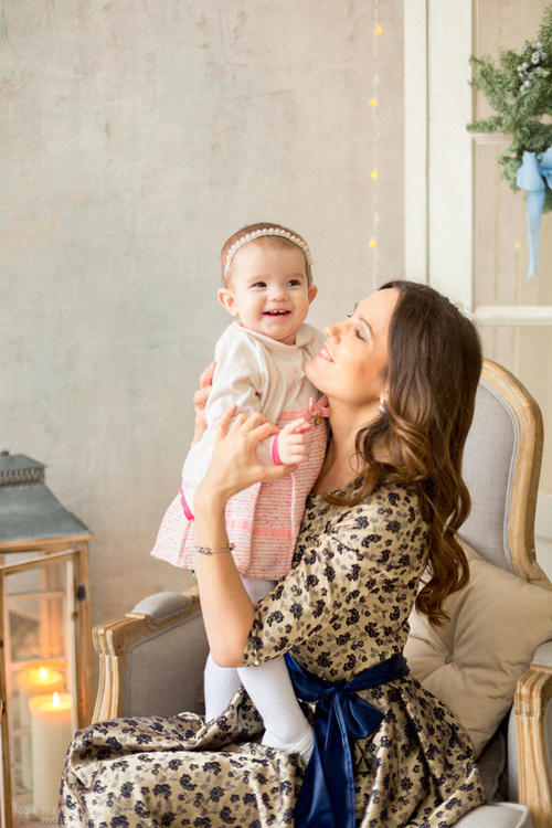 Новогодняя фотосессия замечательной семьи. Свадебный и семейный фотограф Ксения Шекк Екатеринбург