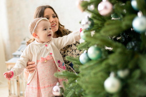 Новогодняя фотосессия замечательной семьи. Свадебный и семейный фотограф Ксения Шекк Екатеринбург