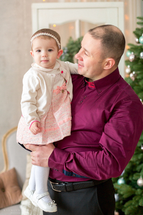 Новогодняя фотосессия замечательной семьи. Свадебный и семейный фотограф Ксения Шекк Екатеринбург