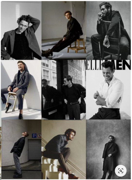 Идеи для мужского портрета. Strona internetowa fotografki Elly Tev